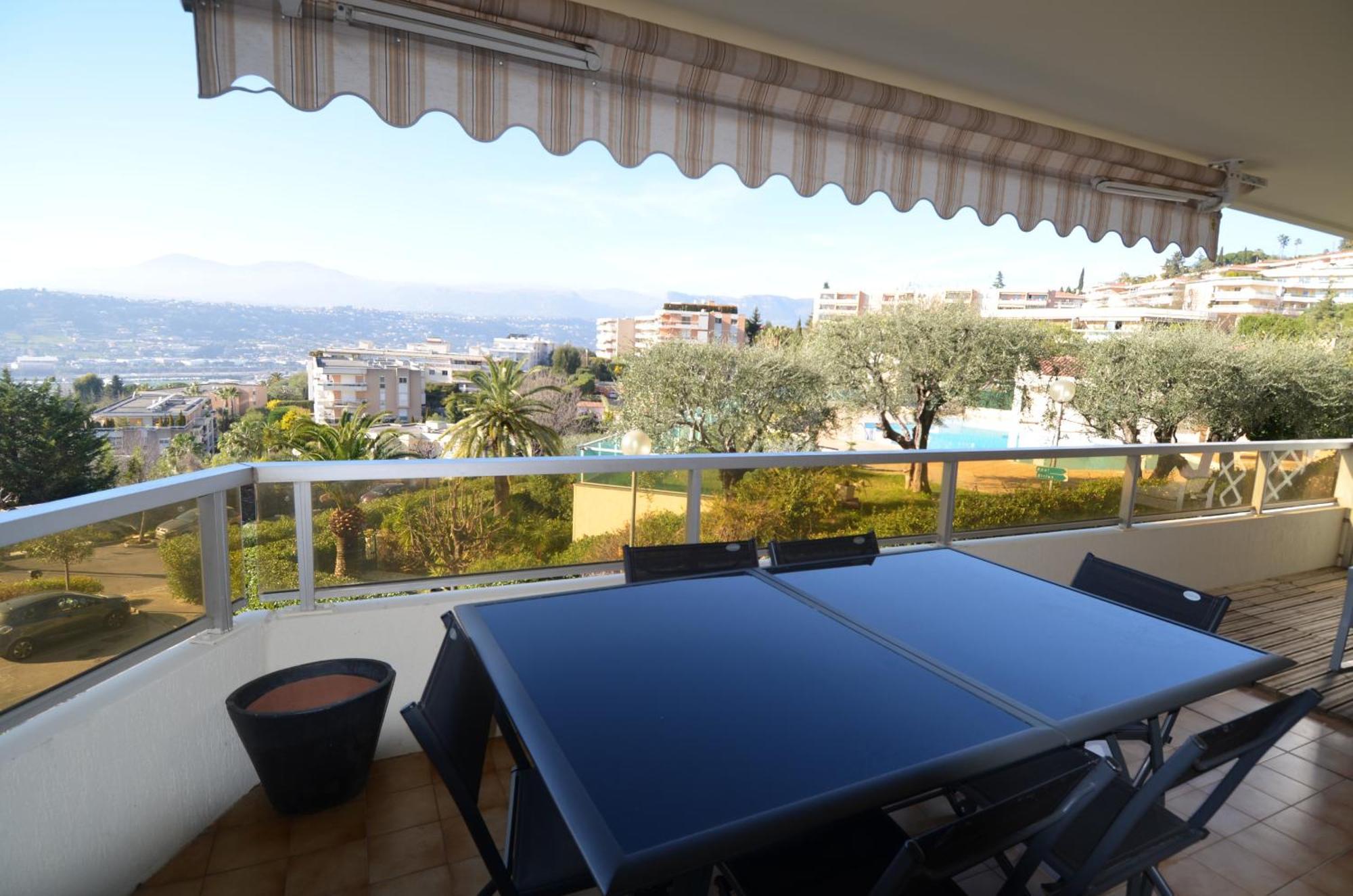 Plein Ciel - Appartement 5 Personnes Avec Piscine Sur La Corniche Fleurie A Nice Buitenkant foto